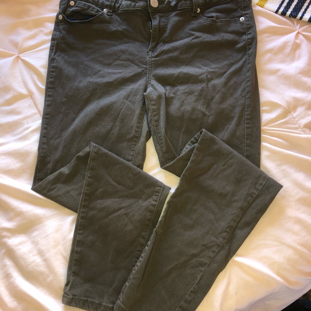Olive green CP jeans!